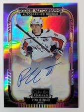 2025-26 O-Pee-Chee Platinum Rookie Autographs Ryan Leonard #R-RL