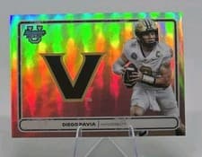 2025 Bowman University Best Campus Crests Refractor Diego Pavia #CC-16 card