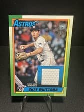 2025 Topps 1990 Topps Baseball Relics Series Two Shay Whitcomb #90R2-SW card