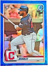 Bobby Bradley 2020 Bowman Chrome card