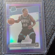 Desmond Bane 2020 Panini Donruss Optic card