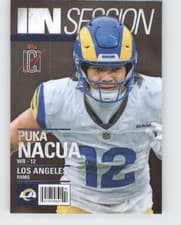 Puka Nacua 2025 Topps Signature Class In Session card
