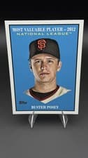 2025 Topps Update Most Valuable Buster Posey #MV-18 card