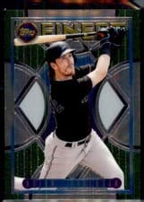 Brian Anderson 2022 Topps Finest Flashback card