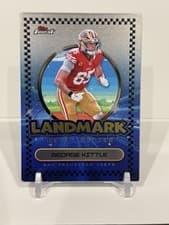 2025 Finest Landmark Metal Series George Kittle #LMS-20 card