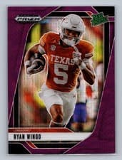 2025 Panini Prizm Draft Picks Base Set Ryan Wingo #1 card