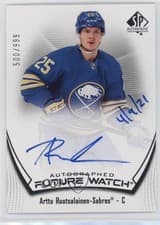 Artto Ruotsalainen 2022 SP Authentic 2021 Update card