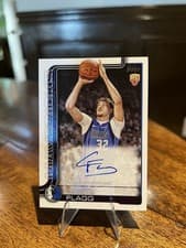 Cooper Flagg 2025-26 Topps Flagship Real One Rookie Autographs card