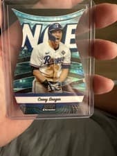 Corey Seager 2024 Topps Stadium Club Triumvirates card