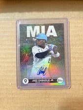 2024 Topps City to City Autographs Jazz Chisholm Jr. #C2C-JC card