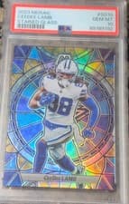 CeeDee Lamb 2023 Panini Mosaic Stained Glass card