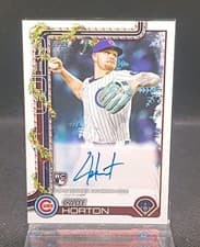 Cade Horton 2025 Topps Holiday Autographs card