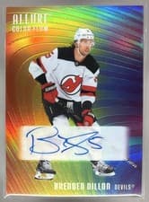 2025-26 Upper Deck Allure Color Flow Full Rainbow Auto Brenden Dillon #RA-BD card
