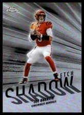 2025 Topps Chrome Shadow Etch Joe Burrow #SE-4 card