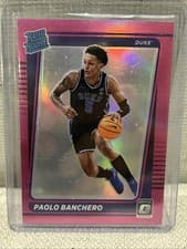 Paolo Banchero 2022 Panini Chronicles Draft Picks Optic Rated Rookie card