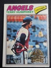 Terry Humphrey 2026 Topps Heritage 50th Anniversary Buybacks card