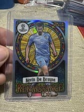 Kevin De Bruyne 2021 Topps Merlin Chrome UEFA Renaissance card