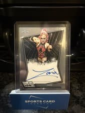 2026 Topps Chrome WWE NXT Autographs Zaria #NXT-ZAR card