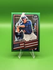 2026 Panini Stars & Stripes Prizm Signatures Prizms Daniel Cuvet #46 card