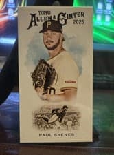 2025 Topps Allen & Ginter 1889 N22 (Minis) Paul Skenes #N222-13