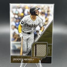 2026 Topps Major League Material Relics Jackson Merrill #MLM-JM card