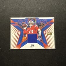 2025 Panini Score Stars of the NFL Jersey Josh Allen #7