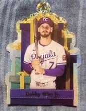 2025 Topps Holiday Die-Cut Ornaments Bobby Witt Jr. #PO-17 card