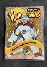 2024-25 Upper Deck Synergy Waffleboarded Alexandar Georgiev #WB-13 card