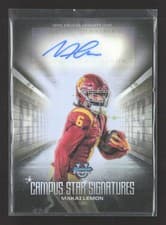 2025 Bowman University Chrome Campus Star Signatures Makai Lemon #CSS-ML card