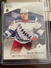 2024-25 Upper Deck Ultimate Collection Ultimate Introductions Matt Rempe #UI-RE card
