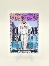 2025 Topps All Star Game Homegrown Heroes Chipper Jones #HH-3 card
