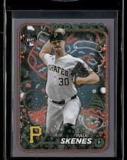 Paul Skenes 2024 Topps Holiday card