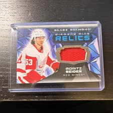 2025-26 Upper Deck Black Diamond Diamond Mine Relics Moritz Seider #DMR-MS card