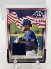 2025 Panini Stars & Stripes USA Materials Dylan Minnatee #USA-DM card