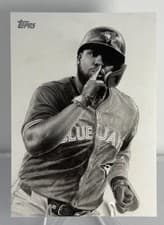 2025 Topps Update Keegan Hall Art Cards Vladimir Guerrero Jr. #KHAC-22 card