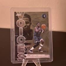 2025-26 Topps Chrome Voices Anthony Edwards #VS-4 card