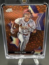 2025 Topps Cosmic Chrome StarFractor Masyn Winn #SF-47 card