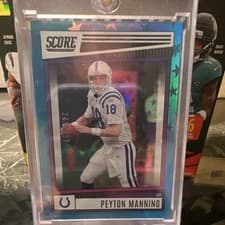 Peyton Manning 2022 Panini Score card