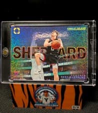 2024-25 Panini Photogenic Names of the Game Set Reed Sheppard #16 card
