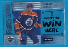 2024 2023 Upper Deck Synergy Fearless Leaders Connor McDavid #LD-21