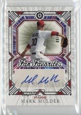 2025 Panini Boys of Summer Fan Favorite Signatures Mark Mulder #10 card