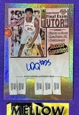 Derik Queen 2024-25 Bowman University Chrome Final Exam Autographs card