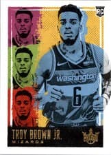 Troy Brown Jr. 2018 Panini Court Kings card