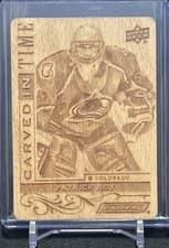 2024-25 Upper Deck Engrained Icons Carved in Time Patrick Roy #CT-PR