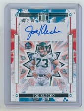 2025 Panini Impeccable Stars of the Hall Autographs Joe Klecko #10 card