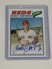 2026 Topps Heritage Real One Autographs Rawly Eastwick #ROA-RE card