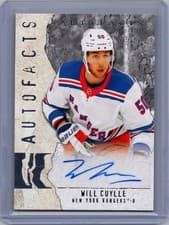 2025-26 Upper Deck Artifacts Autofacts Will Cuylle #AF-WC card