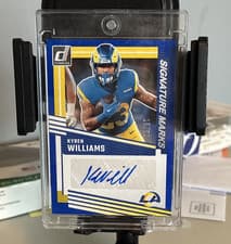 2025 Donruss Signature Marks Kyren Williams #SM-KWS card