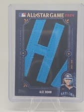 2025 Topps In The Name Relics Series One Alec Bohm #ITN-AB card