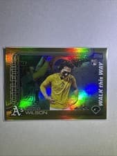 2025 Topps Walk This Way Jacob Wilson #WTW-25 card